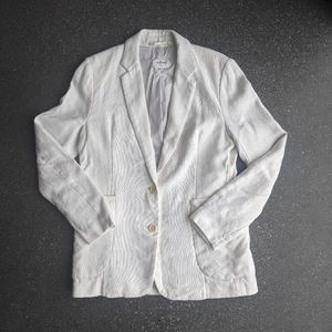 Aritzia Wilfred Linen Blazer - Size 8